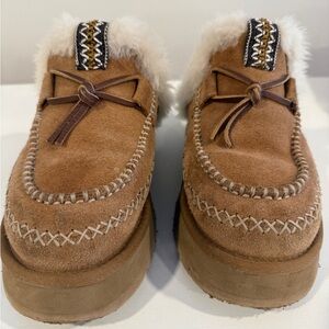 UGG Brown Moccasin Slippers